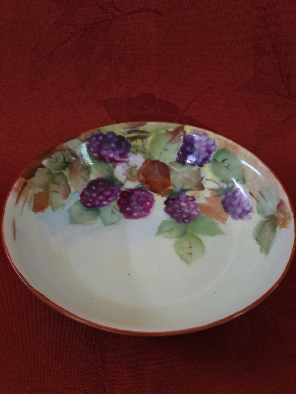Japan Vintage Hand-painted Berry Bowl